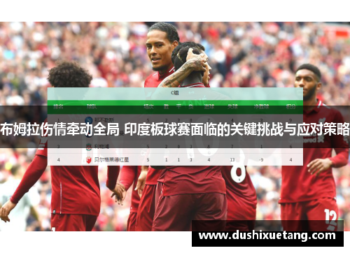 布姆拉伤情牵动全局 印度板球赛面临的关键挑战与应对策略