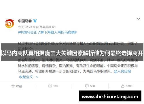 以马内离队真相揭晓三大关键因素解析他为何最终选择离开