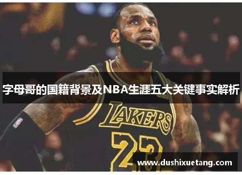 字母哥的国籍背景及NBA生涯五大关键事实解析